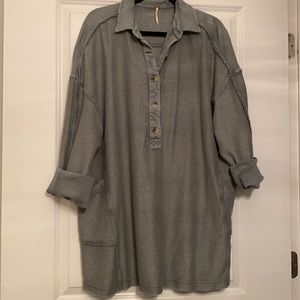 Free People Beach oversized sweater dress